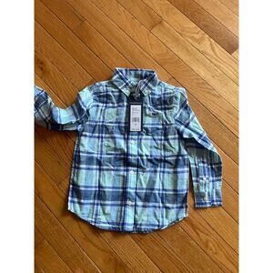 Vineyard‎ Vines Madras Plaid Whale Shirt size 3T NWT $52 100% cotton